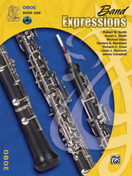 Band Expressions Book 1 Oboe band method book cover Thumbnail